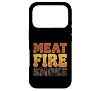 Custodia per iPhone 17 Pro Divertente barbecue Pitmaster barbecue barbecue barbecue regalo per feste fuoco carne