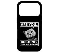 Custodia per iPhone 17 Pro Divertente Beaver Pun Building Dramma Ancora Umorismo Animale