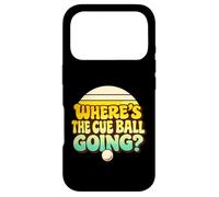 Custodia per iPhone 17 Pro Divertente biliardo Snooker Break Where's The Cue Ball