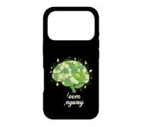 Custodia per iPhone 17 Pro Divertente Bloom Comunque Cervello Floreale Detto Sarcastico