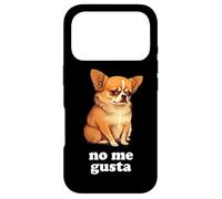 Custodia per iPhone 17 Pro Divertente Chihuahua dice in spagnolo: non mi piace