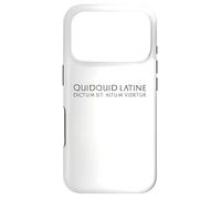 Custodia per iPhone 17 Pro Divertente classico latino proverbio - Antica citazione di Roma