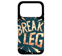 Custodia per iPhone 17 Pro Divertente costume da idioma Break a Leg per ragazzi e ragazze