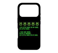 Custodia per iPhone 17 Pro Divertente Debug Programmazione Coding Coder 99 Bug Nel Mio Codice