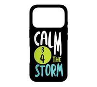 Custodia per iPhone 17 Pro Divertente gioco di parole BINGO Calma B4 la tempesta