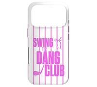 Custodia per iPhone 17 Pro Divertente Golf Swing the Dang Club Rosa Golf Mom