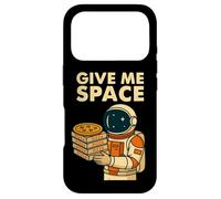 Custodia per iPhone 17 Pro Divertente grafica astronauta pizza - Give Me Space