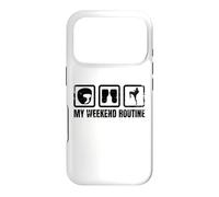 Custodia per iPhone 17 Pro Divertente Kickboxer Weekend Kickboxer Muay Thai