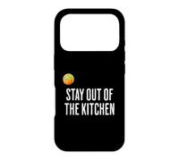 Custodia per iPhone 17 Pro Divertente Pickleball Uomo Donna Rimani Fuori dal Giocatore Cucina