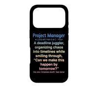 Custodia per iPhone 17 Pro Divertente Project Manager