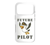 Custodia per iPhone 17 Pro Divertente regalo per studenti di volo di Albatross Future Pilot Aviator