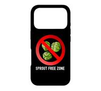 Custodia per iPhone 17 Pro Divertente scherzo sulla zona libera dei germogli della cena di Natale o del Ringraziamento