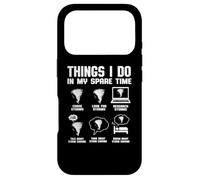 Custodia per iPhone 17 Pro Divertente tornado cose che faccio nel mio tempo libero Storm Chasing
