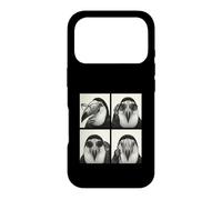 Custodia per iPhone 17 Pro Divertente Tucano Occhiali Cabina Selfie