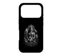 Custodia per iPhone 17 Pro Divina Parvati Dea Indù Shakti Leone Lotus Templi