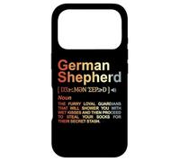 Custodia per iPhone 17 Pro Dizionario della razza canina del pastore tedesco