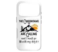 Custodia per iPhone 17 Pro Dog Mountains are Calling I Must Go Hiking Dogs Take a Hike