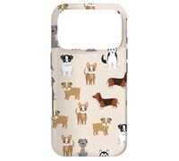 Custodia per iPhone 17 Pro Dog Pattern Pet Lovers Cute Doggie Breeds