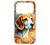 Custodia per iPhone 17 Pro Dolce Beagle come un'opera d'arte colorata