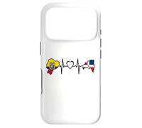 Custodia per iPhone 17 Pro Dominican Ecuadorian Heartbeat Ecuador Flag Heritage