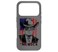 Custodia per iPhone 17 Pro Donald Trump 2024 Murica Patriotic mantiene grande l'America