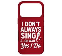 Custodia per iPhone 17 Pro Donne che non canto sempre Oh Aspetta Sì, faccio insegnante di musica