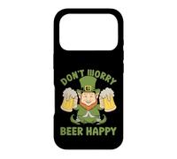 Custodia per iPhone 17 Pro Don't Worry Beer Happy | St Patricks Day
