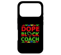 Custodia per iPhone 17 Pro Dope Black Coach Orgoglioso nero professionale carriera orgoglio lavoro