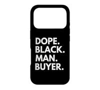 Custodia per iPhone 17 Pro Dope Black Man Buyer Orgoglio afroamericano
