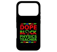 Custodia per iPhone 17 Pro Dope Black Physics Insegnante Orgoglioso di ritorno a scuola Carriera Orgoglio