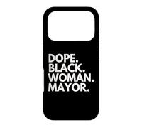 Custodia per iPhone 17 Pro Dope Black Woman Mayor Empowered Black History Month