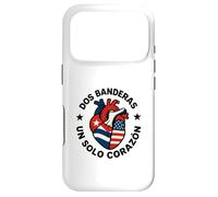 Custodia per iPhone 17 Pro Dos Banderas Un Solo Corazon Due Bandiere Un Cuore Cubano