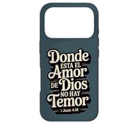 Custodia per iPhone 17 Pro Dove c'è l'amore di Dio, non c'è paura - Giovanni 4:18