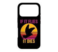 Custodia per iPhone 17 Pro Dove Hunting Trip Hunters retrò vintage Se vola si muore