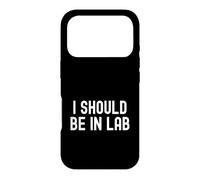 Custodia per iPhone 17 Pro Dovrei essere in laboratorio | Scienziato di laboratorio | Scienziato divertente