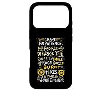 Custodia per iPhone 17 Pro DRAG RACING: Maglietta Odore Di Gara Pneumatici Bruciati