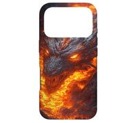 Custodia per iPhone 17 Pro Drago di Fuoco Emergente da Fuoco Lava Profondità