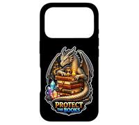 Custodia per iPhone 17 Pro Dragon Library Guardian mantiene le storie al sicuro