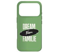 Custodia per iPhone 17 Pro Dream Team Famiglia divertente con scritta in lingua tedesca