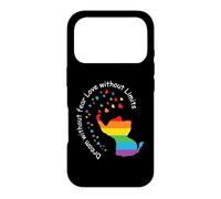 Custodia per iPhone 17 Pro Dream Without Fear Elephant LGBT Rainbow Gay Pride Month