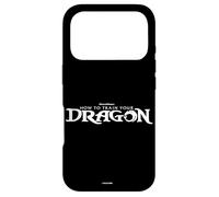 Custodia per iPhone 17 Pro Dreamworks How To Train Your Dragon Logo Black And White