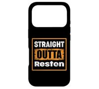 Custodia per iPhone 17 Pro Dritto Outta Reston Virginia USA Retro Distressed Vintage