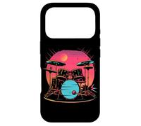 Custodia per iPhone 17 Pro Drum Set 90s Look Drummer Music Concert