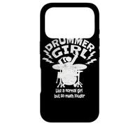 Custodia per iPhone 17 Pro Drummer Girl Ragazza batterista le donne tamburo batteria