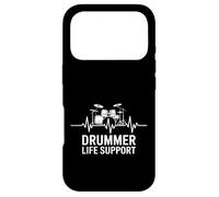 Custodia per iPhone 17 Pro Drummer Life Support Batteria Heartbeat Rhythm