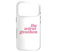 Custodia per iPhone 17 Pro Du wirst gesehen - Positive Affirmations