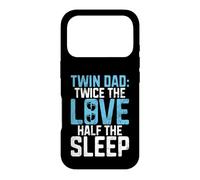 Custodia per iPhone 17 Pro Due volte l'amore metà del sonno Twin Dad