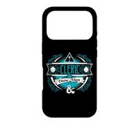 Custodia per iPhone 17 Pro Dungeons & Dragons Cleric Divine Magic Retro Badge Logo