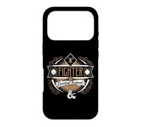Custodia per iPhone 17 Pro Dungeons & Dragons Fighter Combat Trained Retro Badge Logo