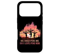 Custodia per iPhone 17 Pro È morto per me, quindi vivo per lui Pasqua su Gesù